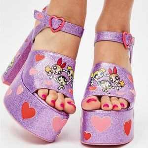 Brand New Dollskill x Powerpuff girls platforms